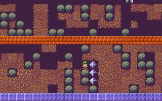 Roc'Hell atari screenshot